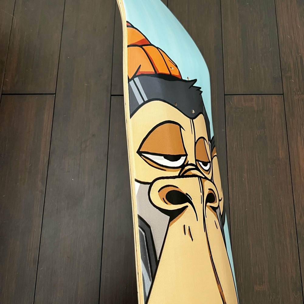 Custom 8.0 skateboard, bored ape BAYC